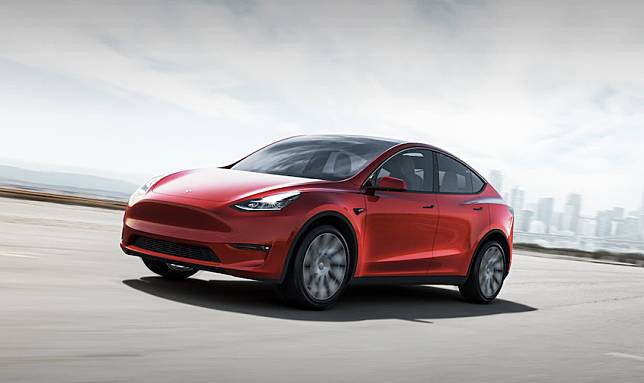 台灣特斯拉官網已有 Model Y 資訊，但未透露台灣上市時間。(圖片來源：Tesla)