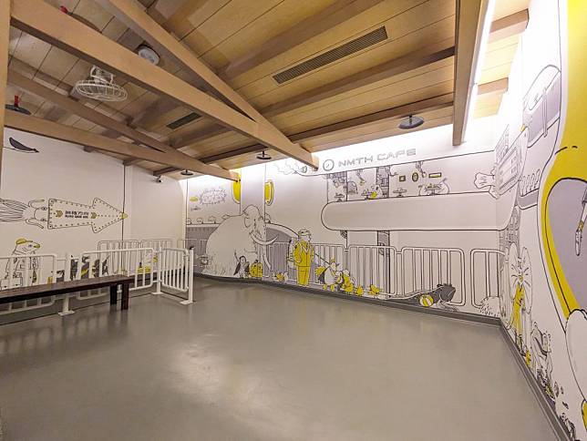 深受大小朋友喜愛的台史博兒童廳時光車站與火車劇場重新改裝，以五感想像力無主題，並推出「小鯨魚的台灣冒險號」劇場。（記者林雪娟攝）