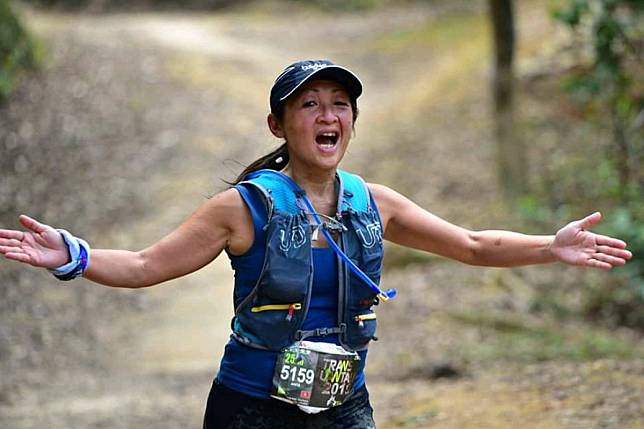 Running was ‘alien’ to Anita Chau, now she is running her fifth Moontrekker and building up to the 100km Oxfam Trailwalker. Photos: Handout