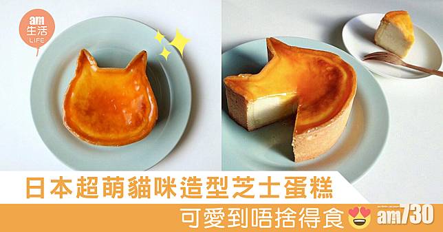 日本超萌貓咪造型芝士蛋糕 可愛到唔捨得食