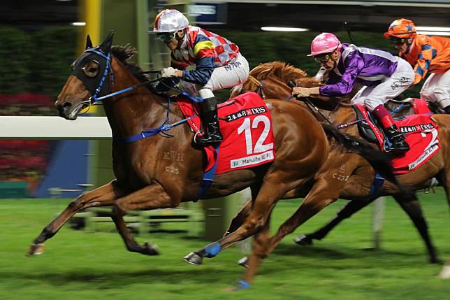 Hardly Swears salutes under Keith Yeung at Happy Valley. Photos: Kenneth Chan