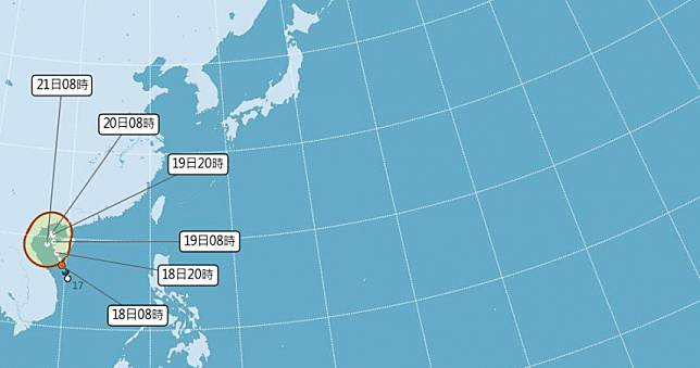 今年第16號颱風「三巴」生成…未來路徑出爐　南部山區飄零星雨