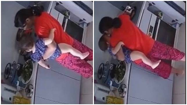新加坡日前發生一起外籍女傭把1歲女童的手放進鍋爐內煮的虐嬰事件。(圖／翻攝自臉書)