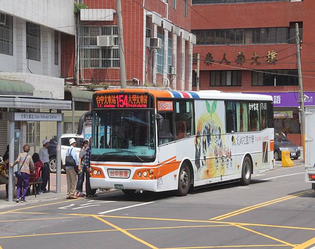 擴大公車路線服務  台中154路公車20號起延駛大甲頂店里