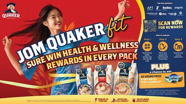 Jom Quaker Fit Sure Win Health & Wellness Rewards