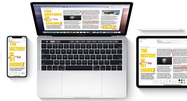蘋果於上個月推出16吋MacBook Pro，採用6揚聲器音響，強調能提升聲音創作者、影片剪接師的使用體驗。   圖：翻攝自Apple官網
