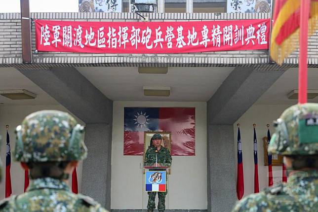 關渡地區指揮部指揮官張少將表示，專精訓練旨在驗收平時的訓練成果。（六軍團提供）