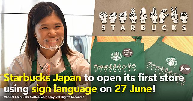 Starbucks Japan to open its first store using sign language