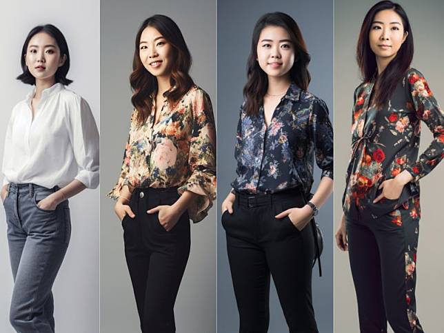 猜誰是「台灣AI正妹」？全球100國AI美女照公開　台日韓中像姊妹