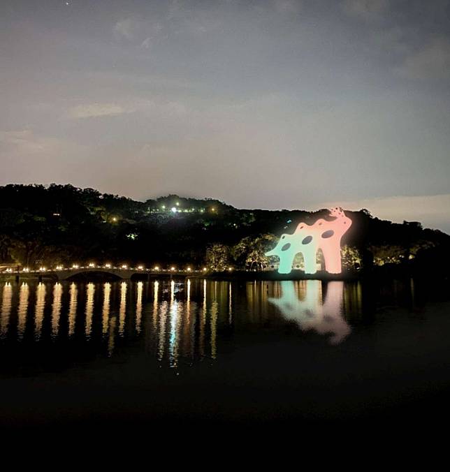 新竹市政府將首次於青草湖舉辦「湖光島藝術節」。（記者曾芳蘭攝）