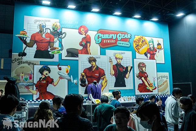 GUILTY GEAR -STRIVE-的快閃店