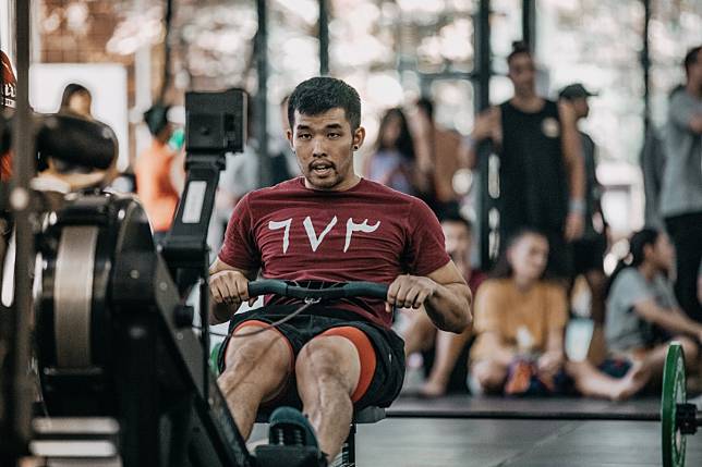 Jonathan Ooi said balancing a full-time job, coaching CrossFit and also competing, requires a number of skills. Photo: Stace Lee