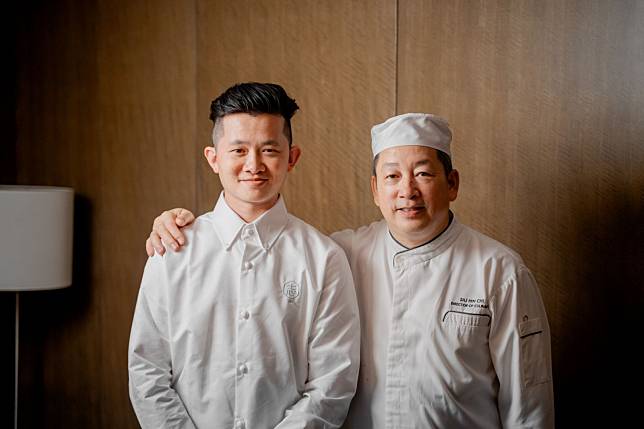 Chefs Oliver Li and Siu Hin-chi