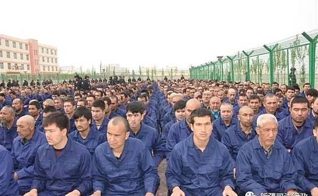中國官方在新疆設立的集中營關押了許多著名維吾爾族知識分子和專業精英。   圖：取自新疆司法廳微信公眾號