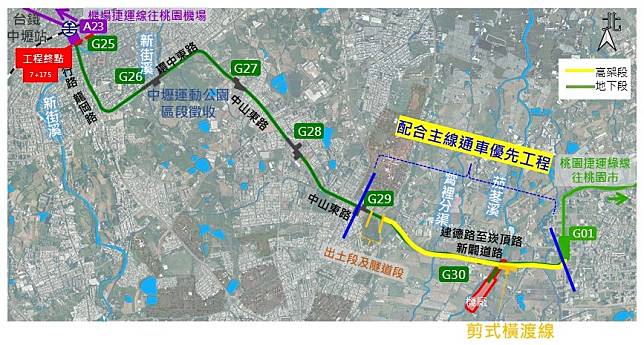 市府籲中央儘速核定綠線延伸經費。圖：捷工局提供