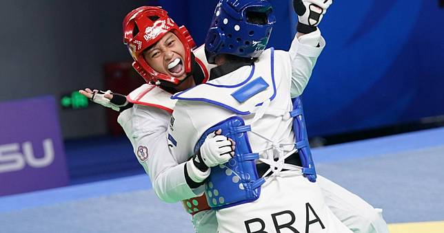 成都世大運／馬婷霞不敵大陸選手　收下跆拳道銅牌