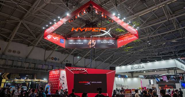 HyperX HX3D特殊造型周邊亮相2023台北國際電腦展，萬元螢幕天天送