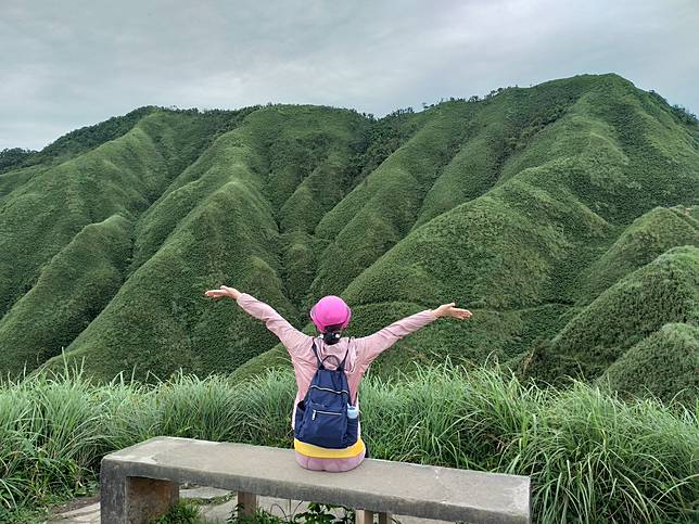 ▲抹茶山是最近很熱門的網紅人氣景點。(圖/星期五體育課粉絲團) 