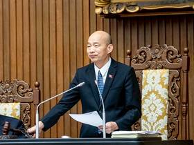 立法院長針對寵物用藥新制發聲。（圖：韓國瑜臉書）