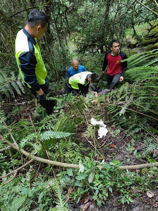 尖石後山鎮西堡神木區　登山墜谷送醫不治