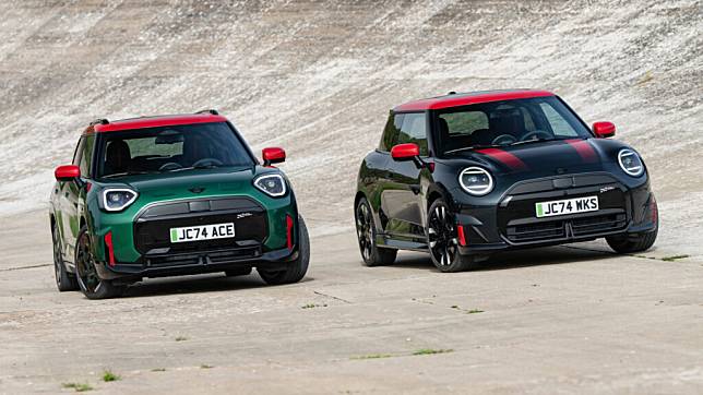 JCW E、JCW Aceman兩者的性能表現各有差異。(圖片來源 / Mini)