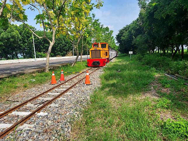 台糖蒜頭糖廠五分車延駛至嘉義高鐵站工程   圖：交通部鐵道局／提供