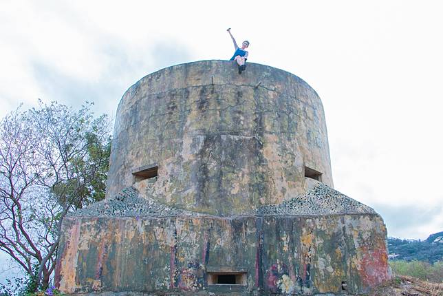 ＊金門秘境「微笑碉堡」體驗不一樣的戰地特色。（照片來源：金門縣政府）