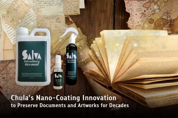 Chula’s Nano-Coating Innovation to Preserve Documents and Artworks for Decades