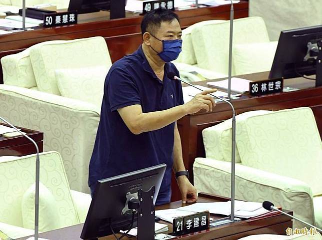 八連霸台北市議員李建昌獲民進黨團支持競選下屆台北市議會議長。(資料照)