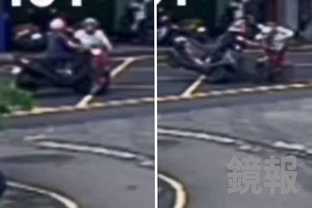 82歲機車女騎士直行，與對向左轉的66歲女騎士發生碰撞，造成1死1傷悲劇。民眾提供
