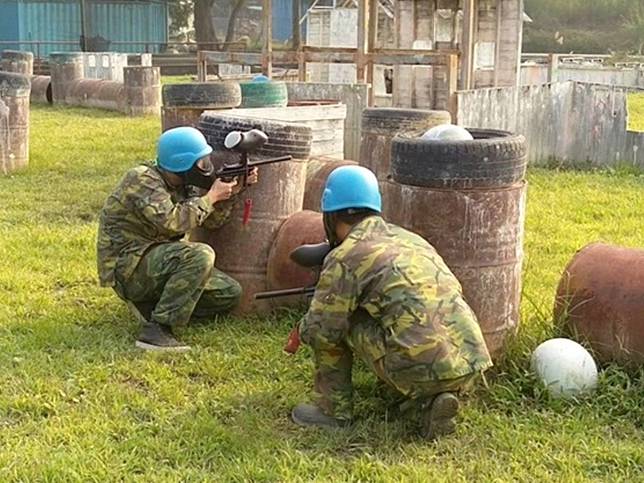 圖片來源 / 新竹內灣漆彈