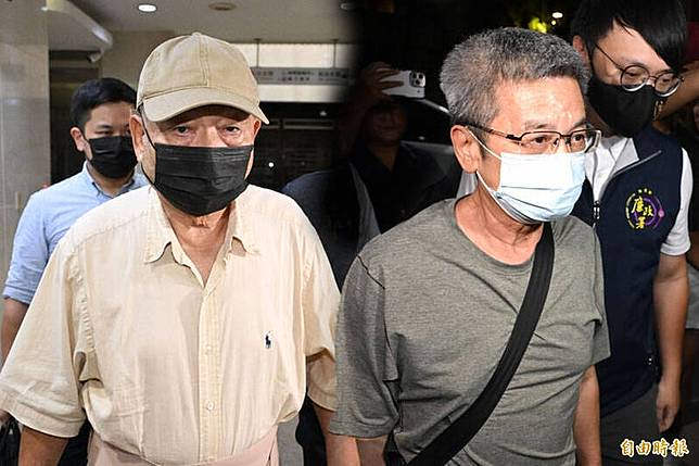 民眾黨主席柯文哲的親信兼大帳房李文宗(右)、威京集團鼎越開發前董事長朱亞虎(左)提起抗告，高等法院最快今做出准、駁裁定。(資料照)