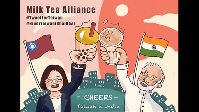 越來越多印度專家主張強化與台灣的合作。 圖：翻攝自數位外交研究室推特