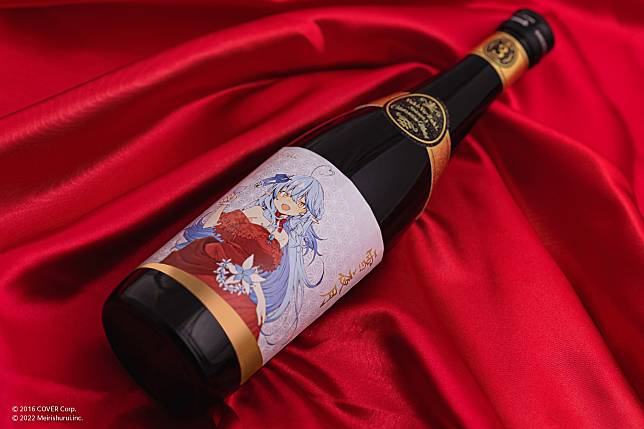 VTuber雪花菈米與明利酒類共同開發的酒「雪夜月Season3 Celebration 