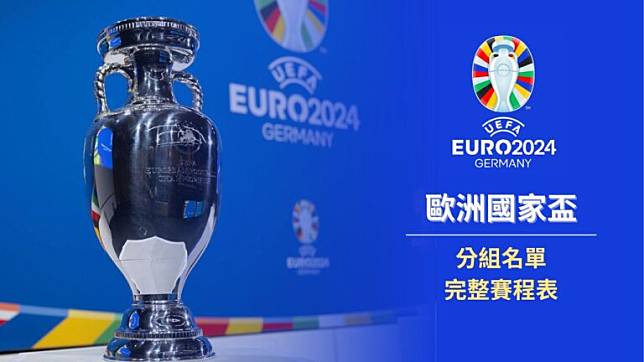 2024歐國盃分組名單、賽程表最完整懶人包一覽（圖／尼斯體育）