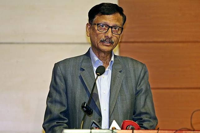 Bangladeshi Foreign Affairs Adviser Md Touhid Hossain delivers a speech during the opening ceremony of the international conference on &ldquo;China-South Asia Civilization and Connectivity: History and Contemporary Issues&rdquo; in Dhaka, Bangladesh, Dec. 27, 2024. (Xinhua)