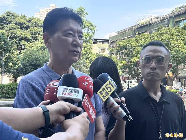 趙少康認為，罷免投票仍有一個月，隨時間推進、積極動員，將喚起藍營危機意識。(記者劉詠韻攝)