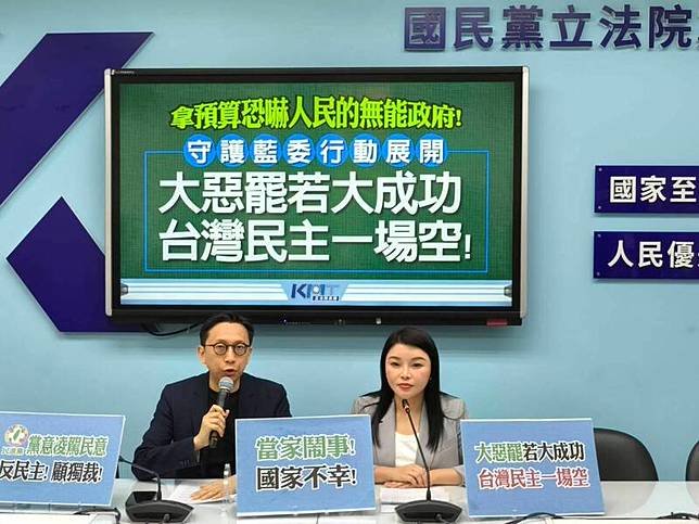 立法院國民黨團。(圖由立法院國民黨團提供)