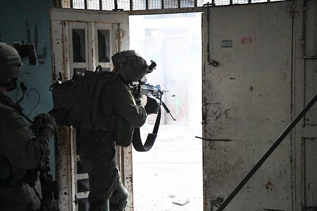 This photo released by Israel Defense Forces (IDF) on May 18, 2024 shows Israeli military operation in eastern Rafah in the southern Gaza Strip. (IDF/Handout via Xinhua)