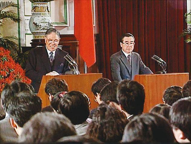 李登輝宣布終止長達43年的動員勘亂時期，也正式開啟憲改，是台灣民主改革重要里程碑。（李登輝基金會提供）