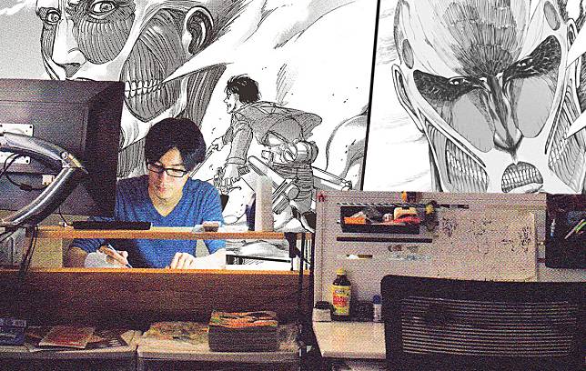 Hajime Isayama | ศิลปินที่วาดความกลัวในแต่ละช่วงชีวิตออกมาเป็นยักษ์ไททัน จากมังงะ Attack on Titan