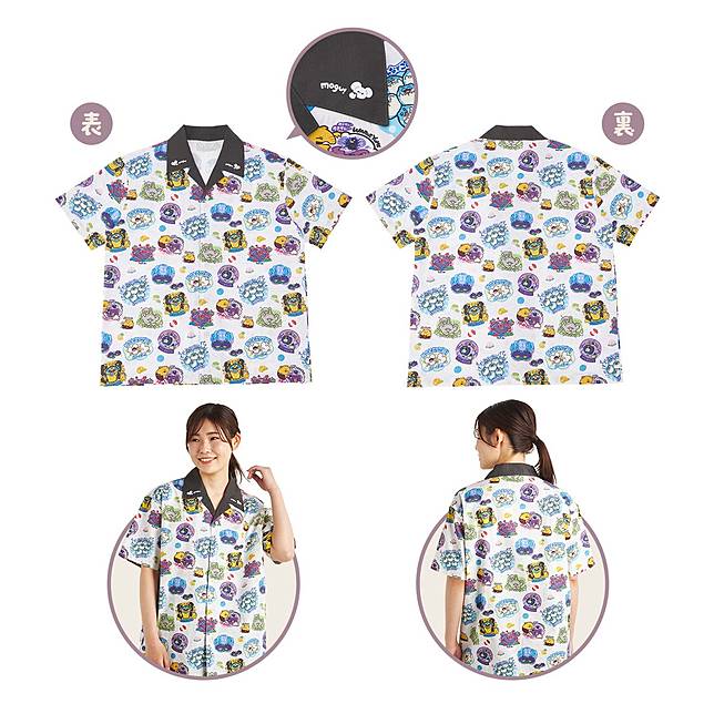 開襟襯衫 Mogumogu Watching！