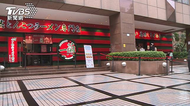 一蘭拉麵在台有3間分店，圖為台北本店。（圖／TVBS）