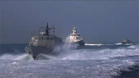 國防部嚴厲譴責中共軍演行動。圖／翻攝自FB@國防部發言人