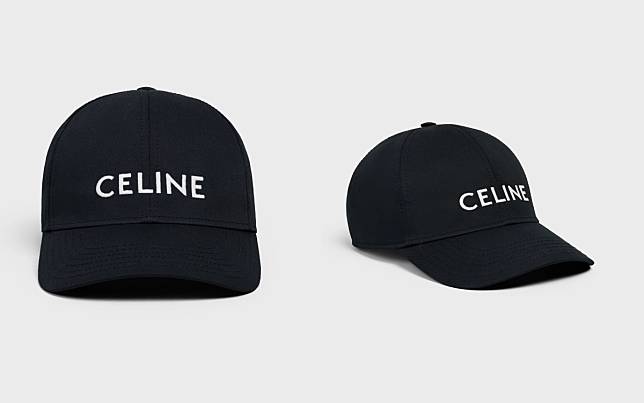 名牌棒球帽老帽推薦：CELINE棉質棒球帽