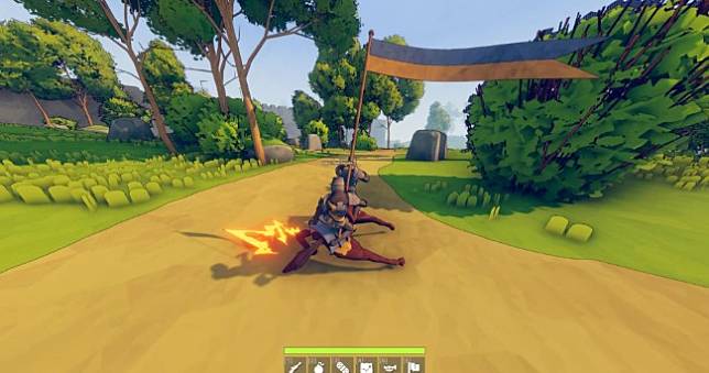 快閃限免領取《Knightfall: A Daring Journey》Steam極度好評！雙人搞笑競速新作