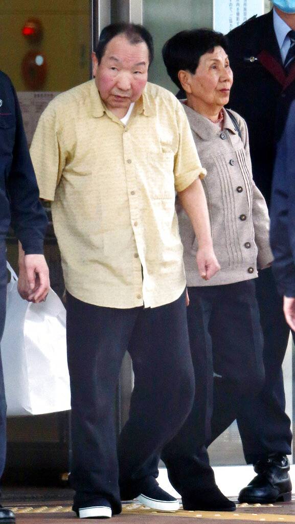 2014年3月27日，78歲袴田巖被當庭釋放，同一天金氏世界紀錄認證，他成為全世界被關押最久的死囚。圖片來源：讀賣新聞 / AP / 達志影像  