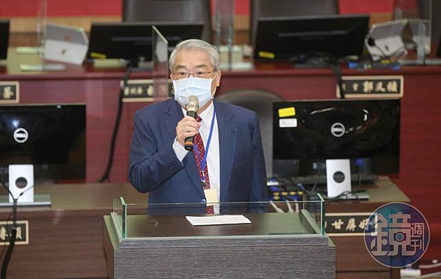 台北地院院長黃國忠主持國民法官模擬法庭開幕。