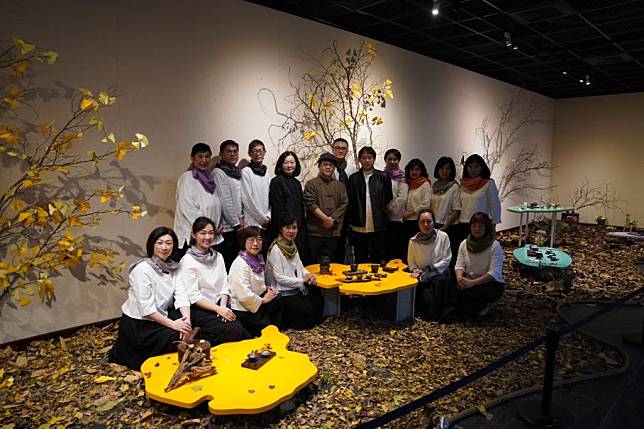 「森之茶趣-茶文化特展」即日起於台南文化中心展出。（記者林雪娟攝）