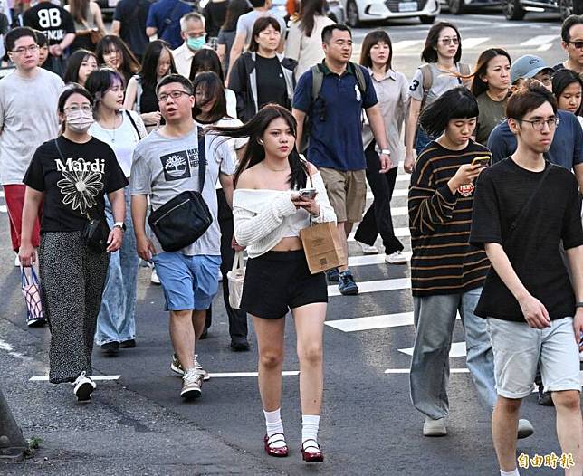 今日白天北台灣高溫24、25度，花東地區及澎湖、金門26到29度，中南部可到30度上下，中南部日夜溫差大。(資料照)